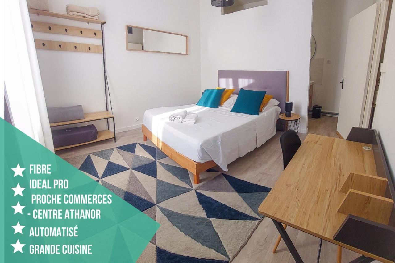 Artbleu -Tout Confort - Ideal Pros - Proche Commerces 몽뤼꽁 외부 사진